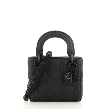 Christian Dior Ultra Matte Lady Dior Chain Bag Cannage Quilt Calfskin Mini