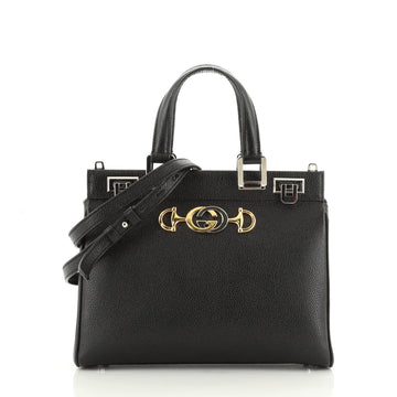 Gucci Zumi Top Handle Bag Leather Small
