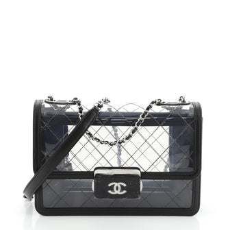 Chanel Black Large Beauty Lock Flap Bag