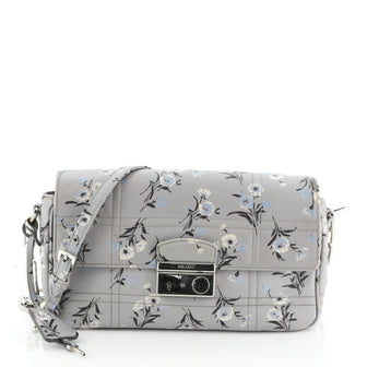 Prada Soft Sound Bag Printed Saffiano Small