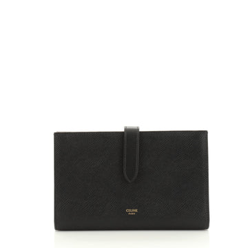 Celine Multifunction Strap Wallet Leather Large