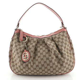 Gucci Sukey Hobo GG Canvas Medium