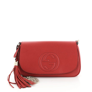 Gucci Soho Chain Crossbody Bag Leather Medium