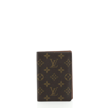 Louis Vuitton Passport Cover Monogram Canvas