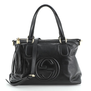 Gucci Soho Working Tote Patent Leather Medium