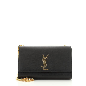 Saint Laurent Classic Monogram Crossbody Bag Grainy Leather Medium