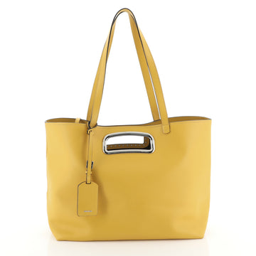 Prada Open Shopping Tote Leather Medium