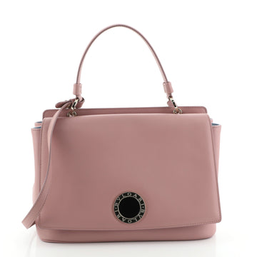 Bvlgari Top Handle Bag Leather Small