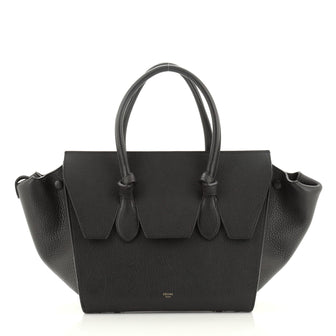 Celine Tie Knot Tote Grainy Leather Mini