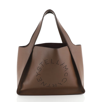 Stella McCartney Alter Tote Perforated Faux Leather East West