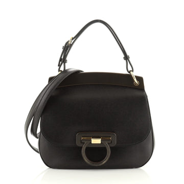 Salvatore Ferragamo Hermada Shoulder Bag Leather Small