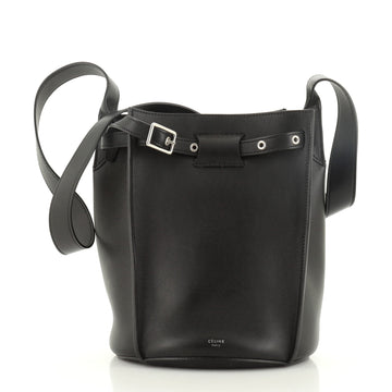 Celine Long Strap Big Bag Bucket Leather