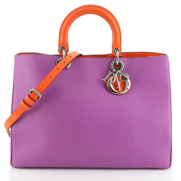 Christian Dior Diorissimo Tote Smooth Calfskin Large