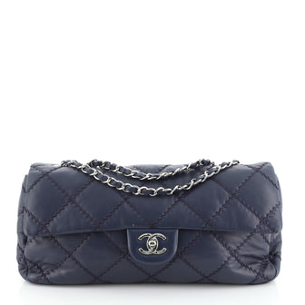 Chanel Ultimate Stitch Flap Bag Quilted Lambskin East West