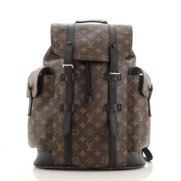Louis Vuitton Christopher Backpack Macassar Monogram Canvas PM