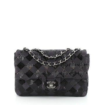 Chanel Classic Single Flap Bag Sequins Medium