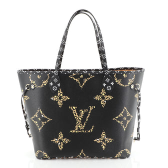 Louis Vuitton Neverfull NM Tote Limited Edition Jungle Monogram Giant MM