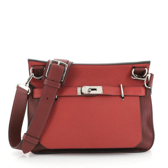 Hermes Jypsiere Bag Bicolor Clemence 31