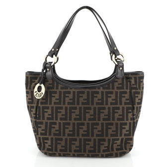 Fendi Chef Tote Zucca Canvas Small