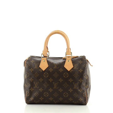 Louis Vuitton Speedy Handbag Monogram Canvas 25