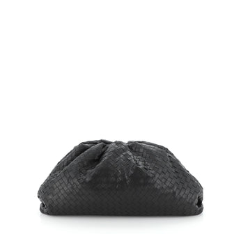 Bottega Veneta The Pouch Intrecciato Leather Large