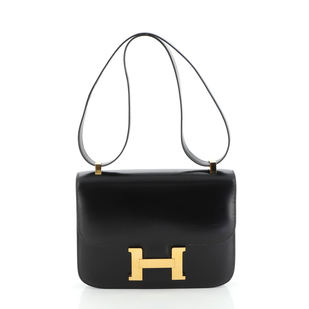 Hermes Constance Bag Box Calf 23 Black 547895