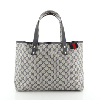 Gucci Web Loop Tote GG Coated Canvas Medium