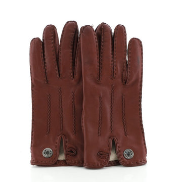 Hermes Serie Gloves Stitched Leather