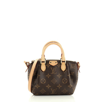 Louis Vuitton Turenne Handbag Monogram Canvas Nano