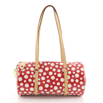 Louis Vuitton Papillon Handbag Kusama Infinity Dots Monogram Vernis 30