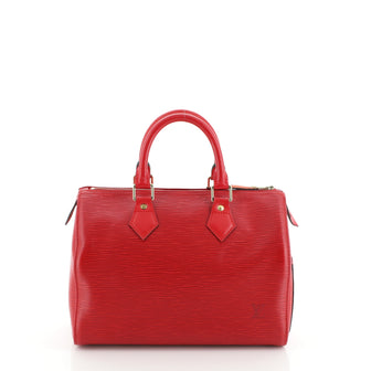 Louis Vuitton Speedy Handbag Epi Leather 25
