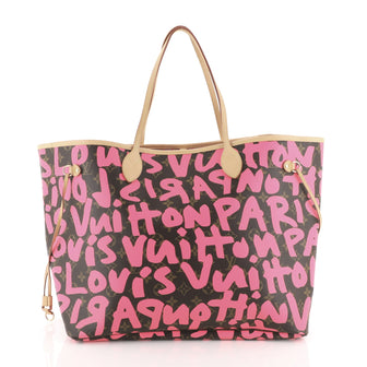 Louis Vuitton Neverfull Tote Limited Edition Monogram Graffiti GM