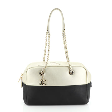 Bicolor Camera Case Bag Lambskin and Caviar Medium