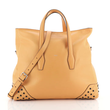 Tod's Wave Convertible Tote Leather Large