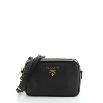 Prada Camera Shoulder Bag Saffiano Leather Small