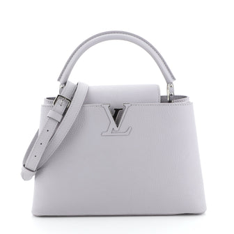 Louis Vuitton Capucines Handbag Leather PM