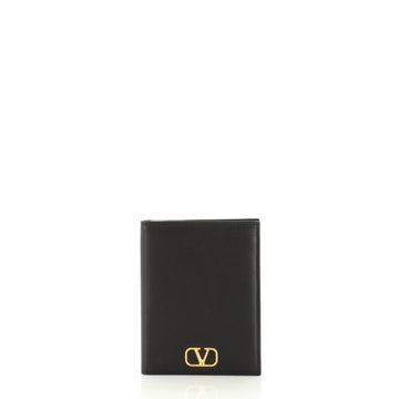 Valentino VLogo Passport Cover Leather