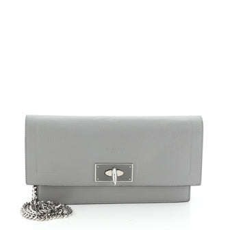 Givenchy Shark Chain Wallet Leather