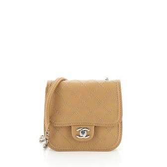 Chanel Citizen Flap Bag Quilted Calfskin Mini