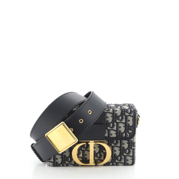 Christian Dior 30 Montaigne Box Bag Oblique Canvas