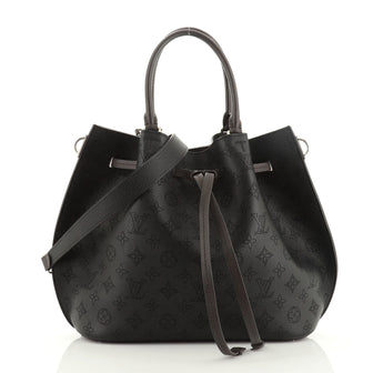 Louis Vuitton Girolata Handbag Mahina Leather