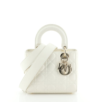 Christian Dior Lady Dior Bag Cannage Quilt Lambskin Mini