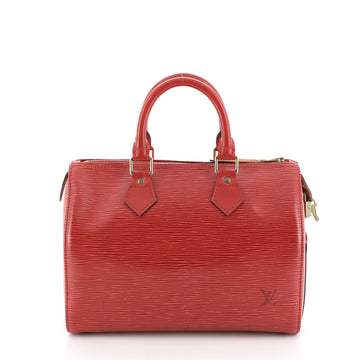 Louis Vuitton Speedy Handbag Epi Leather 25