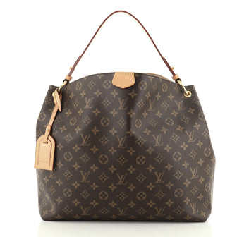 Louis Vuitton Graceful Handbag Monogram Canvas MM