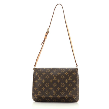 Louis Vuitton Musette Tango Handbag Monogram Canvas