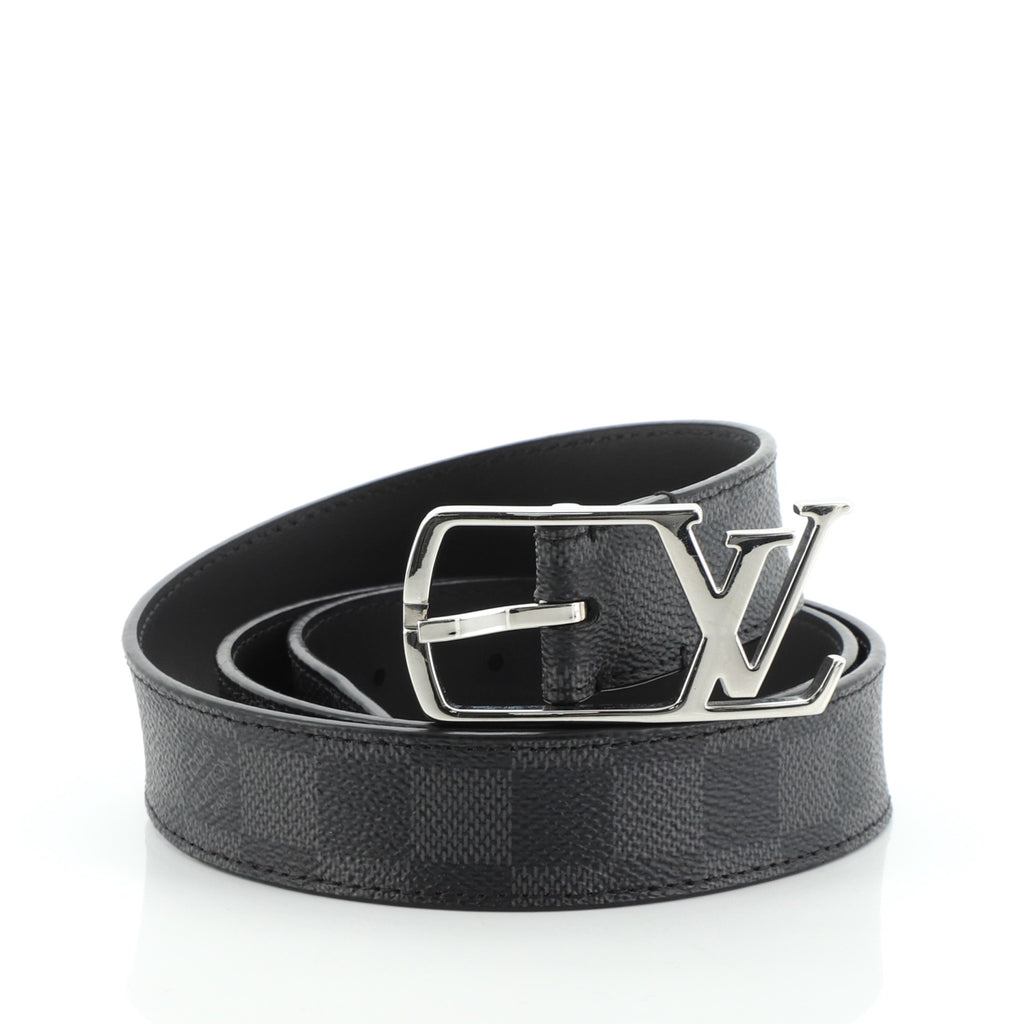 Louis Vuitton Neogram Belt Damier Graphite Medium Gray 55078147
