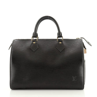 Louis Vuitton Speedy Handbag Epi Leather 30