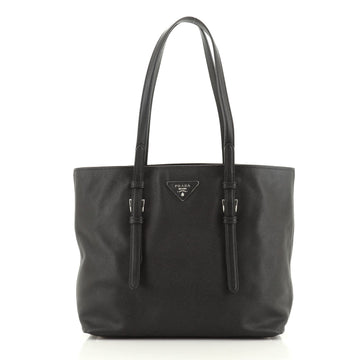 Prada Belted Soft Tote Saffiano Leather Medium