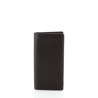 Louis Vuitton Brazza Wallet Taiga Leather