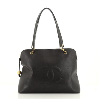 Chanel Vintage Timeless Zip Tote Caviar Large